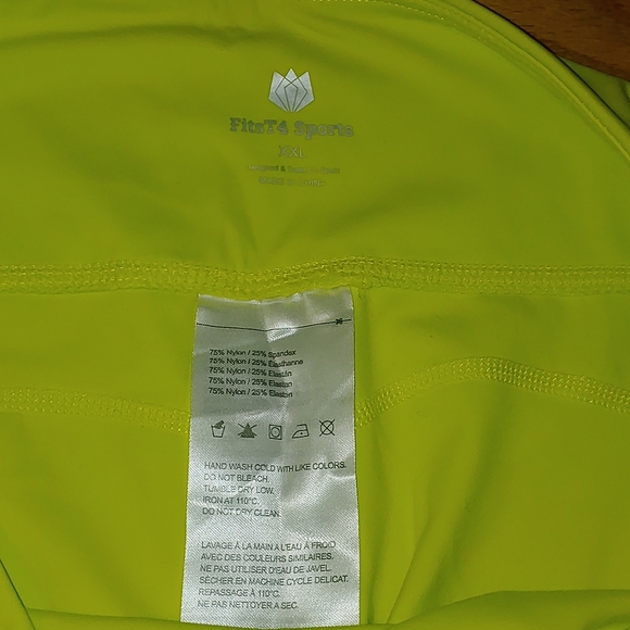 Limeade Bike Shorts Cycling Athletic Shorts Side Pockets Women's XXL - Picture 7 of 10